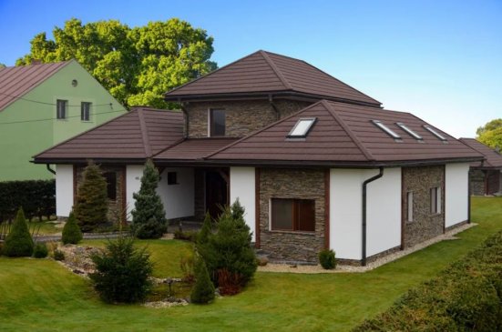 Композитная черепица Metrotile iSlate Коричневый