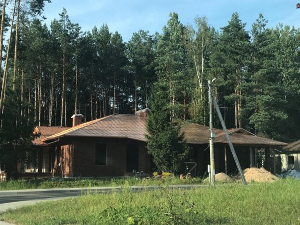 Медная гибкая черепица Haussman Rechteck Plus