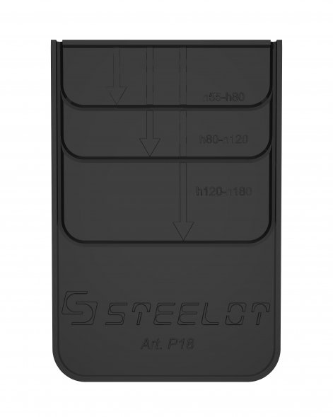 Заглушка Steelot к лотку пластиковому DN100