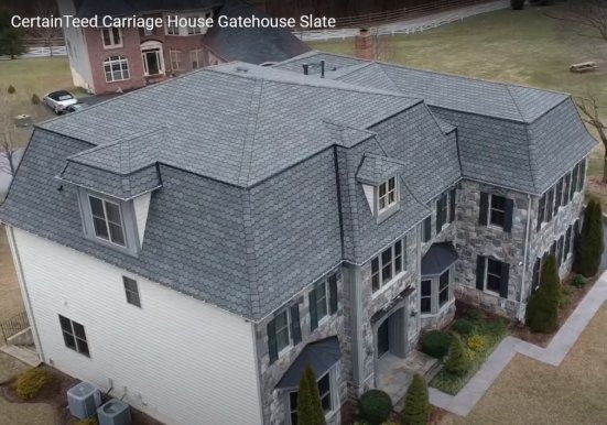 Гибкая черепица Certainteed Carriage House gatehouse slate
