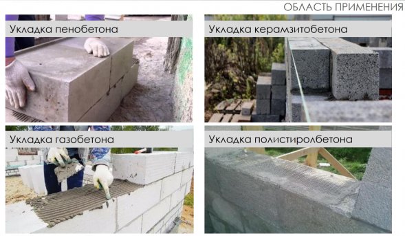 Клей монтажный QUADER BLOCK D600 тонкошовный