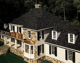 Гибкая черепица Certainteed Grand Manor black pearl