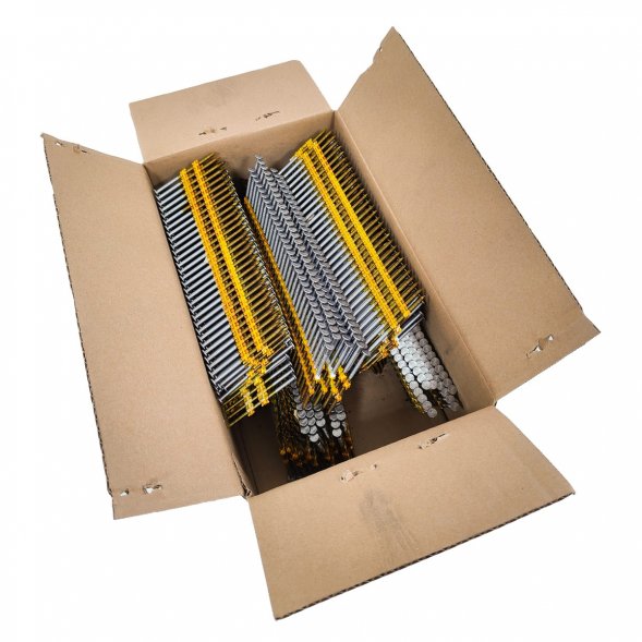 Реечные гвозди Finka R21 2.8x60 BK Ring (1800 шт)