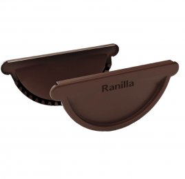 Заглушка желоба водостока Ranilla 125 мм