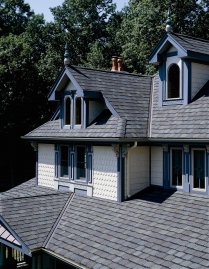 Гибкая черепица Certainteed Grand Manor gatehouse slate