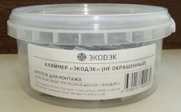 Кляймер для террасной Экодэк доски Стартовый