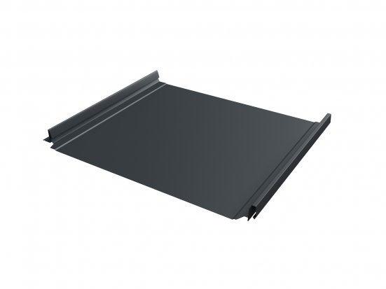 Фальцевая кровля Grand Line Кликфальц Pro Rooftop Matte (Стальной бархат)