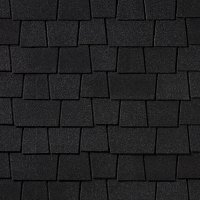 Гибкая черепица Quiet tile Timber Черное дерево