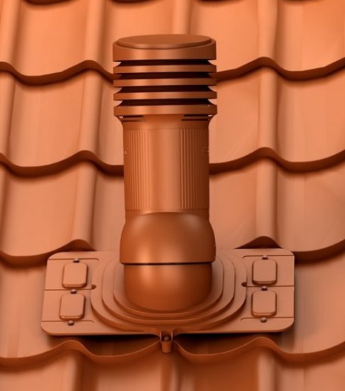 Вентиляционный выход Wirplast WiroVent EVO Е21(неизолированный)
