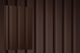 Сайдинг Grand Line Рейка Premium Acryl темный дуб