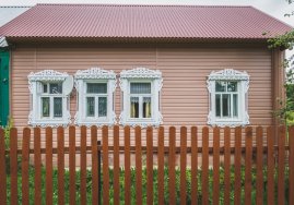 Сайдинг Grand Line Корабельный брус 3,66 персиковый