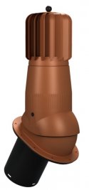 Вентвыход Роторный WiroVent EVO T02-PP неизолированный для готовой гибкой битумной кровли