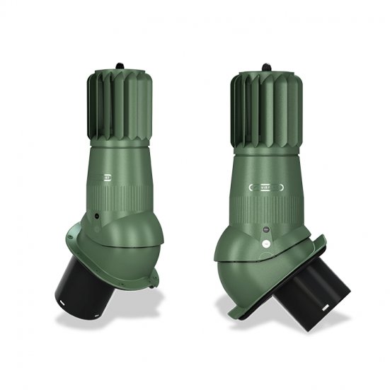 Вентвыход Роторный WiroVent EVO T02-PP неизолированный для готовой гибкой битумной кровли