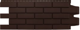 Фасадные панели Grand Line Клинкерный Кирпич Classic шоколадный