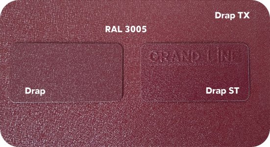 Профиль волновой Grand Line Quadro Profi Drap /Drap ST/Drap TX