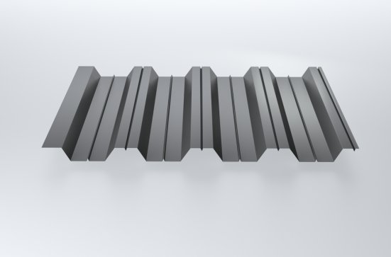 Профнастил НС44 SteelX оцинкованный