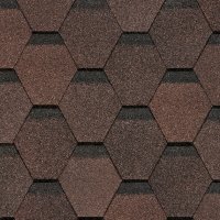 Мягкая кровля Docke Original Шестигранник Коричневый