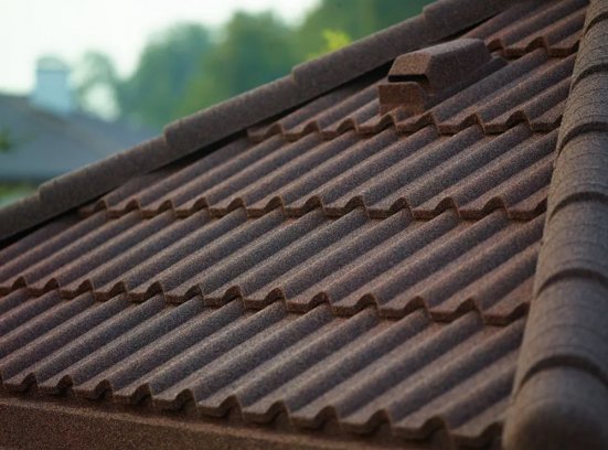 Композитная черепица Metrotile MetroGallo Коричневый
