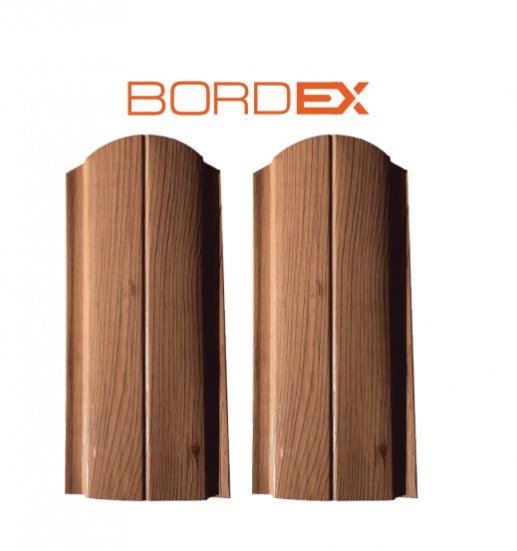 Штакетник SteelX полукруглый Bordex TWEED50