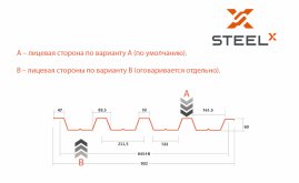 Профнастил Н60 SteelX SteelArt