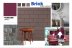 Гибкая черепица Quiet tile Brick коричневый