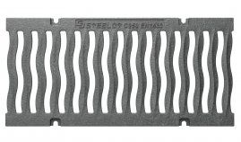 Решетка Steelot чугунная волна SteeStart DN200 C250