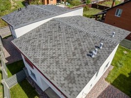Финская черепица Shinglas Соната Серый