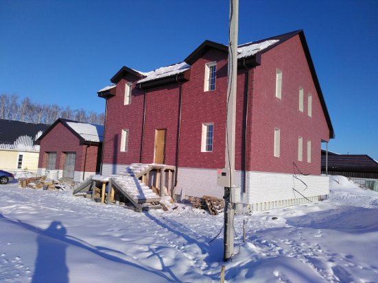 Фасадные панели Деке Berg Рубиновый