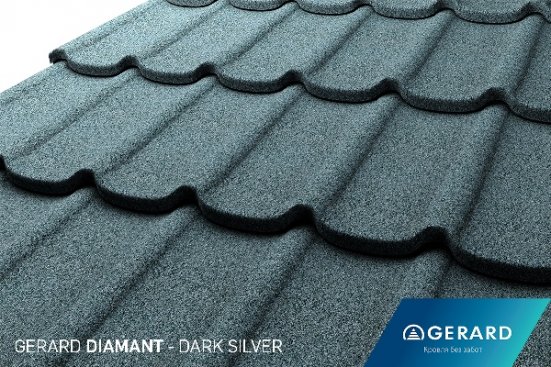 Композитная черепица Gerard Diamant Dark Silver