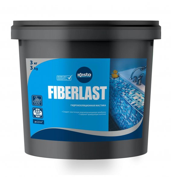Гидроизоляционная мастика KESTO Fiberlast 