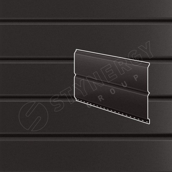Софит металлический гладкий Stynergy Евробрус GRAPHITE45
