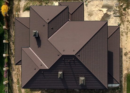 Композитная черепица Metrotile Mistral  Айрон-барк