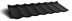 Композитная черепица Gerard Diamant Deep black