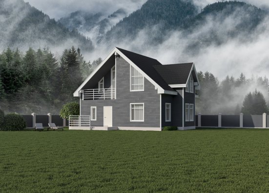 Фиброцементный сайдинг Roofas SIDING Графит