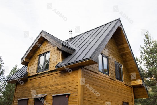 Двойной стоячий фальц ARMO Rooftop Кашемир матовый Zn275