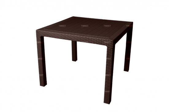Уличный стол квадратный TWEET Quatro Table