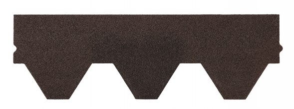 Гибкая черепица Quiet tile Rombica Коричневый