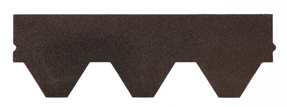 Гибкая черепица Quiet tile Rombica Коричневый