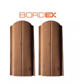 Штакетник SteelX полукруглый Bordex полиэстер