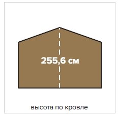 Садовый дом 10 Куб Технониколь МАФ из мини бруса