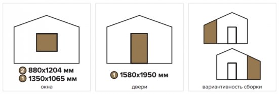Садовый дом 21 Технониколь МАФ из мини бруса