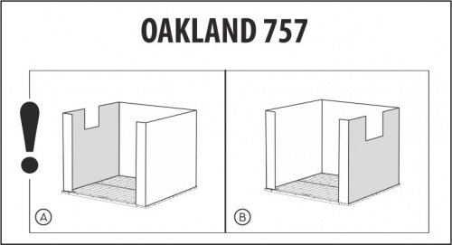 Пластиковый сарай Keter Oakland 757