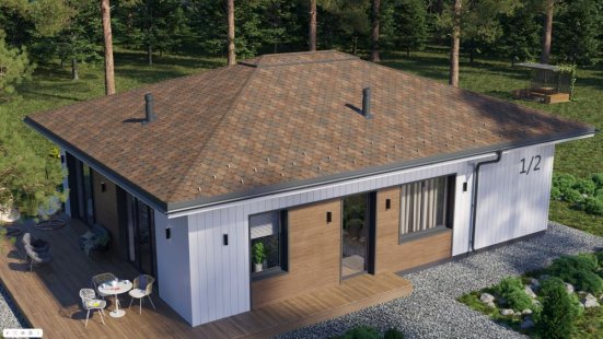 Мягкая кровля Тегола Сардиния Уника Legno 424