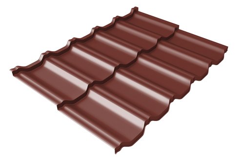 Металлочерепица Grand Line Kvinta Uno Satin Matt