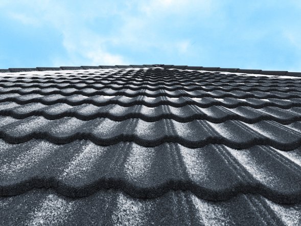Композитная черепица Gerard Heritage Dark Silver