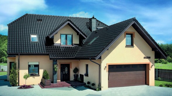 Керамическая черепица BRAAS Рубин 13V глазурь