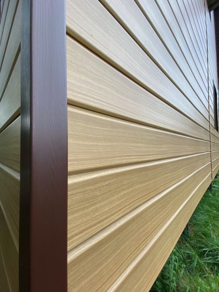 Сайдинг Grand Line Natural-Брус S7 Tundra клен