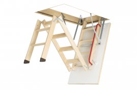 Чердачная лестница Fakro LWK Plus деревянная