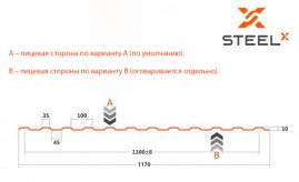 Профнастил C10 SteelX SKARDEX matt