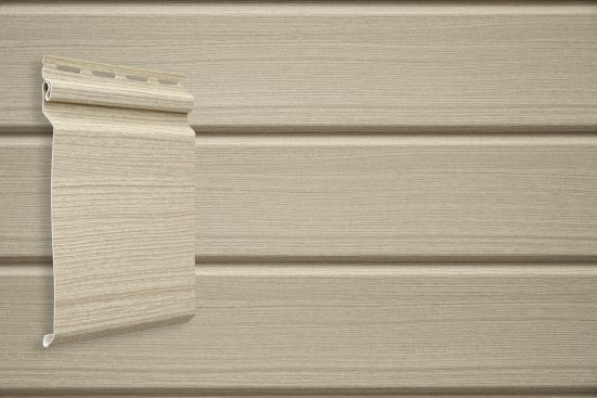 Сайдинг Grand Line Natural-Брус S7 Tundra ясень